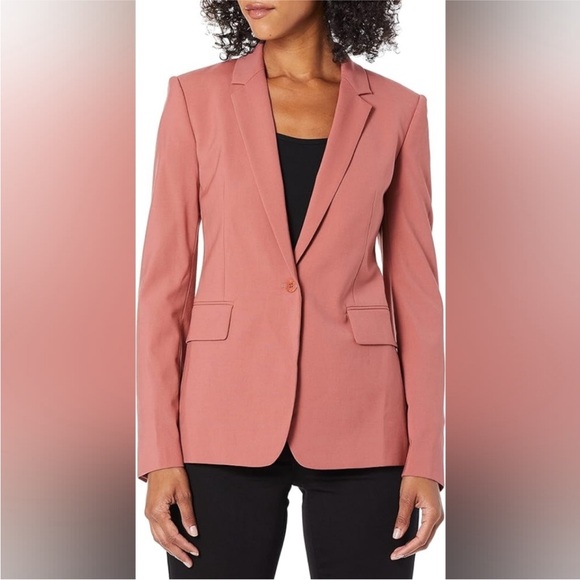 Theory Jackets & Blazers - Theory Etiennette B Blazer in Pink Russet